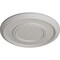 Ekena Millwork Federal Roped Large Ceiling Medallion (Canopies up to 7 3/4"), 17 3/8"OD x 1 1/8"P, Ultra Pure White CM17FEUWF - alternate 3
